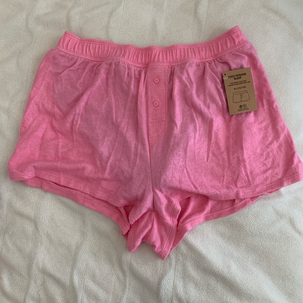 PINK Victoria's Secret Period Sleep Boxy Short M NWT